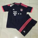 Kids Bayern Munich 2015-16 Third Soccer Kits(Shirt+Shorts)