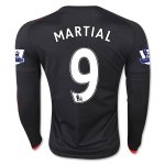 Manchester United LS Third 2015-16 MARTIAL #9 Soccer Jersey