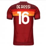 AS Roma 20-21 Home #16 DE ROSSI Soccer Shirt Jersey