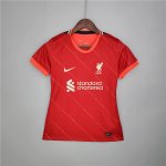 Liverpool 21-22 Home Red Women's Soccer Jersey Football Shirt