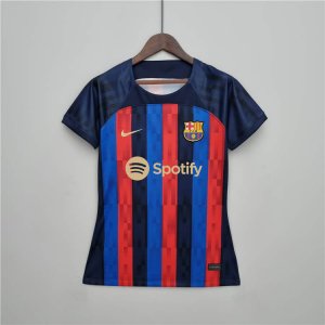 Barcelona FC 22/23 Soccer Jersey Women\'s Home Football Shirt
