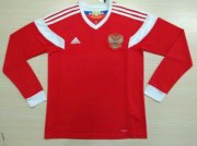 Russia Home 2018 World Cup LS Soccer Jersey Shirt