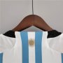 Argentina World Cup 2022 Home White Soccer Jersey Football Shirt