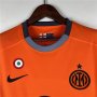 23/24 Inter Milan Third Orange Soccer Jersey Football Shirt