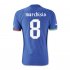 13-14 Italy #8 Marchisio Home Blue Soccer Jersey Shirt