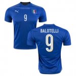 Italy Home 2016 Balotelli Soccer Jersey