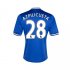13-14 Chelsea #28 Azpilicueta Blue Home Soccer Jersey Shirt