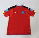 Italy Euro 2016 Red Goalkeeper Jersey Shirt