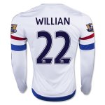 Chelsea LS Away 2015-16 WILLIAN #22 Soccer Jersey