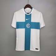 Inter Milan 21-22 Away White Soccer Jersey Football Shirt