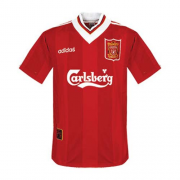 1996-97 LIVERPOOL HOME RED RETRO SOCCER SHIRT