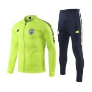 Manchester City 2019-20 Green High Neck Collar Training Kit
