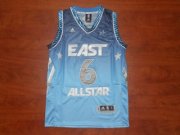 2012 NBA All-Star Miami Heat LeBron James #6 Blue Jersey