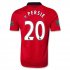 13-14 Manchester United #20 V.PERSIE Home Jersey Shirt