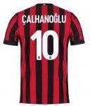 AC Milan Home 2017/18 Calhanoglu #10 Soccer Jersey Shirt