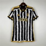 23/24 Juventus Football Shirt Home Soccer Jersey Shirt