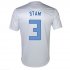 2013 Netherlands #3 Stam Away White Jersey Shirt