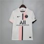 Paris Saint Germain 21-22 Away White&Pink PSG Messi #30 Soccer Jersey Football Shirt