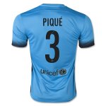 Barcelona Third 2015-16 PIQUE #3 Soccer Jersey