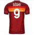 AS Roma 20-21 Home #9 DZEKO Soccer Shirt Jersey