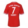 13-14 Bayern Munich #7 Ribery Home Soccer Jersey Shirt