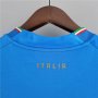 Italy Football Shirt 2022 Home Blue Soccer Jersey