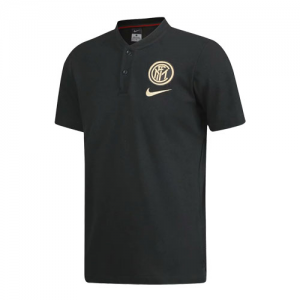 2019-20 INTER MILAN BLACK GRAND SLAM POLO SHIRT