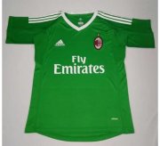 AC Milan Goalkeeper 2017/18 Green Soccer Jersey Shirt