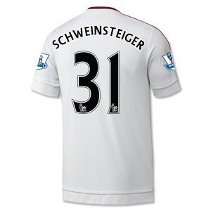 Manchester United Away 2015-16 SCHWEINSTEIGER #31 Soccer Jersey