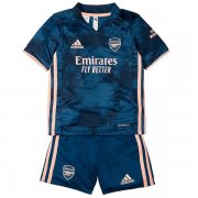 20-21 Arsenal Kids Third Navy Jersey Kit (Shirt+Shorts)