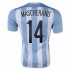 Argentina 2015-16 MASCHERANO #14 Home Soccer Jersey