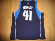 Dallas Mavericks Dirk Nowitzki #41 Dark Blue Jersey