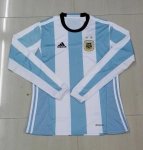 Argentina Home LS 2016-17 Soccer Jersey
