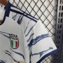 Kids Italy 2023 Away White Football Kit (Shirt+Shorts)