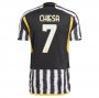 23/24 Juventus Home Soccer Jersey Football Shirt - CHIESA 7