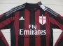 Ac Milan 2015-16 Home Soccer Jersey Long Sleeve