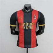 22/23 AC Milan Home Red Soccer Jersey Football Shirt (Player Version)