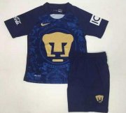 Kids UNAM Away 2016/17 Soccer Kits(Shirt+Shorts)