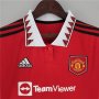 Manchester United 22/23 Home Kit Women's Soccer Jersey