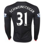 Manchester United LS Third 2015-16 SCHWEINSTEIGER #31 Soccer Jersey