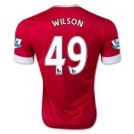 Manchester United Home 2015-16 WILSON #49 Soccer Jersey