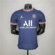 Paris Saint Germain 21-22 Home Navy PSG Soccer Jersey Football Shirt (Player Version)