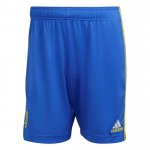 21-22 Juventus Third Blue&Yellow Soccer shorts Football Shorts