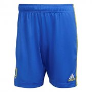 21-22 Juventus Third Blue&Yellow Soccer shorts Football Shorts
