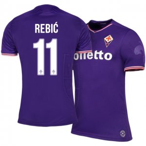 Fiorentina Home 2017/18 #11 Ante Rebic Soccer Jersey Shirt