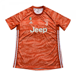 2019-20 JUVENTUS GOALKEEPER ORANGE SOCCER JERSEY SHIRT