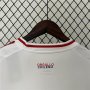 2024 Chile Away White&Red Soccer Jersey Football Shirt