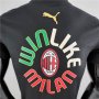 21-22 AC Milan Champion Black T-Shirt