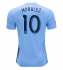 Cheap New York City Home 2019/20 Soccer Jersey Shirt Maxi Moralez #10