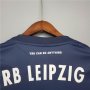RB Leipzig 21-22 Away Kit Soccer Jersey Red&White Football Shirt